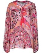 Emilio Pucci Blouse - Lyst