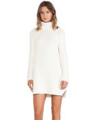 Mason by Michelle Mason Turtleneck Dress - Lyst