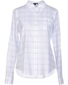 Theory Shirt - Lyst