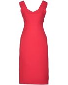 Roland Mouret Knee-Length Dress - Lyst
