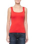 Michael Kors Super Cashmere Square Shell - Lyst