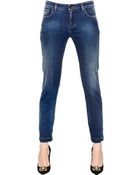 Dolce & Gabbana Kate Stretch Cotton Denim Jeans - Lyst