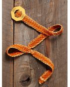 Free People Vintage Woven Belt with Pouch - Lyst