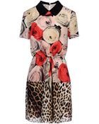 Moschino Short Dress - Lyst