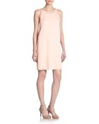 Alice + Olivia Liz Stretch-Silk Dress - Lyst