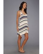 Lucky Brand Neutral Territory Dress Coverup - Lyst