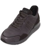 Tod's Leather & Nubuck Running Sneakers - Lyst