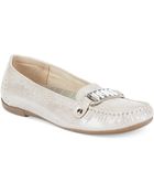 Anne Klein Nearme Moc Flats - Lyst