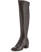 Pour La Victoire Felicia Pebbled Knee Boot - Lyst
