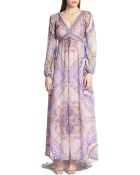 Emilio Pucci Printed Silk Chiffon Gown - Lyst