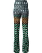 Missoni Zigzag Crochet Trousers - Lyst