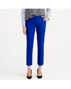 J.Crew Campbell Capri Pant In Bi-Stretch Wool - Lyst