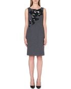Hugo Boss Dinoma Wool-blend Dress - Lyst