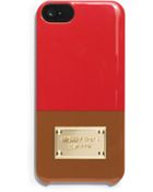 Michael Kors Color-block Phone Case - Lyst