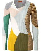 Missoni Cashmere Geometric Print Pullover - Lyst