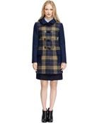 Brooks Brothers Wool Toggle-Front Duffle Coat - Lyst