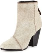 Rag & Bone Newbury Classic Calf Hair Ankle Boot - Lyst