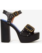 Nasty Gal Jeffrey Campbell Laureen Leather Platform - Lyst