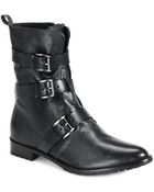 Rebecca Minkoff Malia Mid-Calf Leather Boots - Lyst