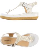Zamagni Thong Sandal - Lyst