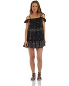 Free People Embroidered Slip Dress - Lyst