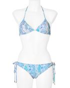 Matthew Williamson Floral Print String Bikini - Lyst