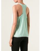 Pinko Sequinned Tank Top - Lyst