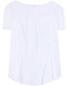 Carven Cotton Top - Lyst