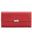 Furla Fold-Over Saffiano Leather Wallet - Lyst