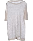 Carven Short Dress - Lyst
