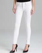 Joe's Jeans Pennie Skinny Ankle in Optic White - Lyst