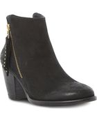 Steve Madden Whysper Leather Ankle Boots - Lyst