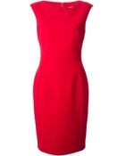 Emilio Pucci Fitted Shift Dress - Lyst