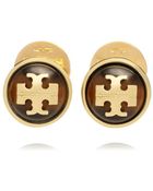 Tory Burch Patty Stud Earring - Lyst