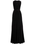 Elie Saab Lk28 Lace Insert Slvlss Gown - Lyst