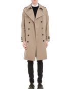 Saint Laurent Trench Coat - Lyst