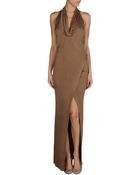 Patrizia Pepe Sera Long Dress - Lyst