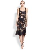 Jason Wu Floral Lace-Insert Dress - Lyst