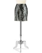 Michael Michael Kors Scalloped Sequin Pencil Skirt - Lyst