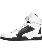 Givenchy Tyson Stars Leather High Top Sneakers - Lyst