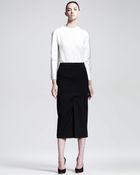 Haider Ackermann Belowtheknee Frontslit Skirt - Lyst