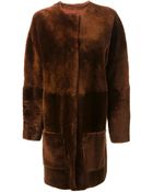 By Malene Birger Reversible Coat - Lyst
