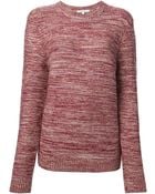 Carven Crew Neck Sweater - Lyst