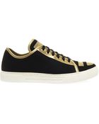 Alejandro Ingelmo Kent Metallic Leather Trainers - Lyst