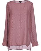 Theory Blouse - Lyst