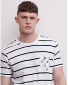 Pull&Bear Striped T-Shirt - Lyst