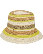 Grace Hats Mixed-Stripe Cloche-Style Hat - Lyst