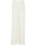 Donna Karan New York Stretch-Crepe Wide-Leg Pants - Lyst