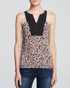 Cooper & Ella Blouse - Tuxedo Leopard Print - Lyst
