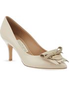 Ferragamo Nika 70 Mid-heel Pumps - Lyst